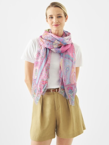 CODELLO Scarf in Pink: front