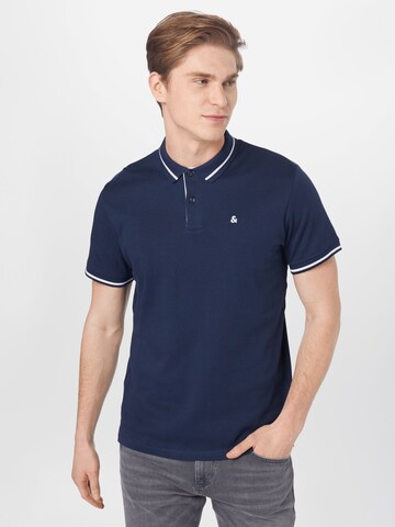 JACK & JONES Poloshirt in Blau: predná strana