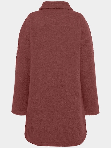Didriksons Between-seasons coat in Red