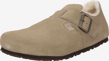 BIRKENSTOCK Sisäkengät 'London' värissä harmaa: etupuoli