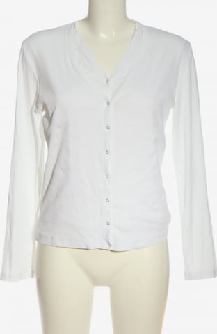 RIVAMONTI Langarm-Bluse in L in White: front