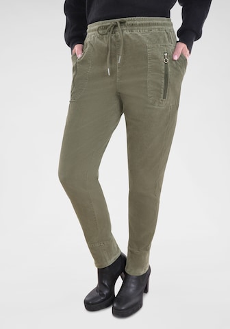 Navigazione Regular Pajama Pants in Green: front