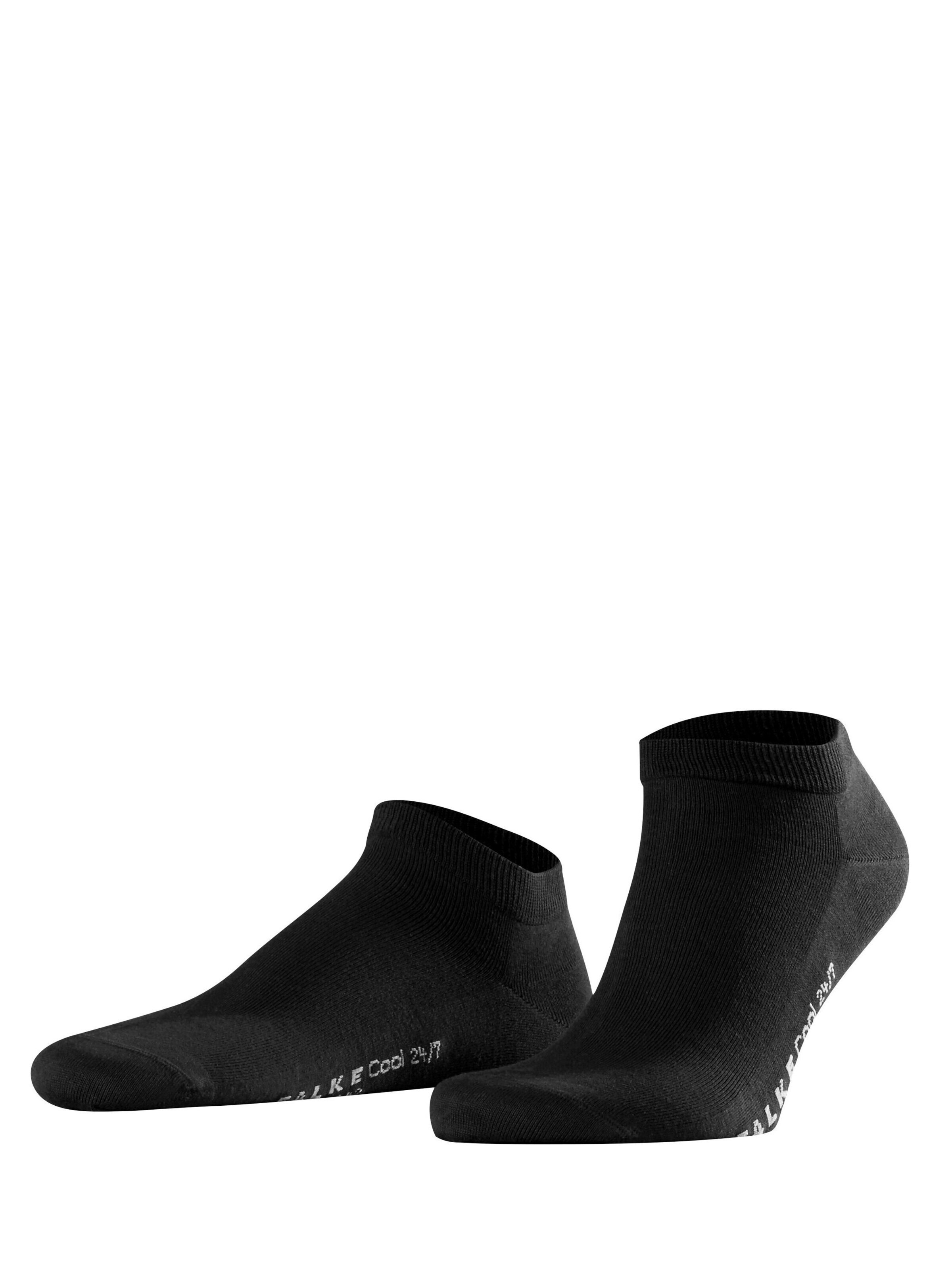 FALKE Socken 'Cool 24/7'‌‌‌‌‌ in Schwarz: Vorderseite