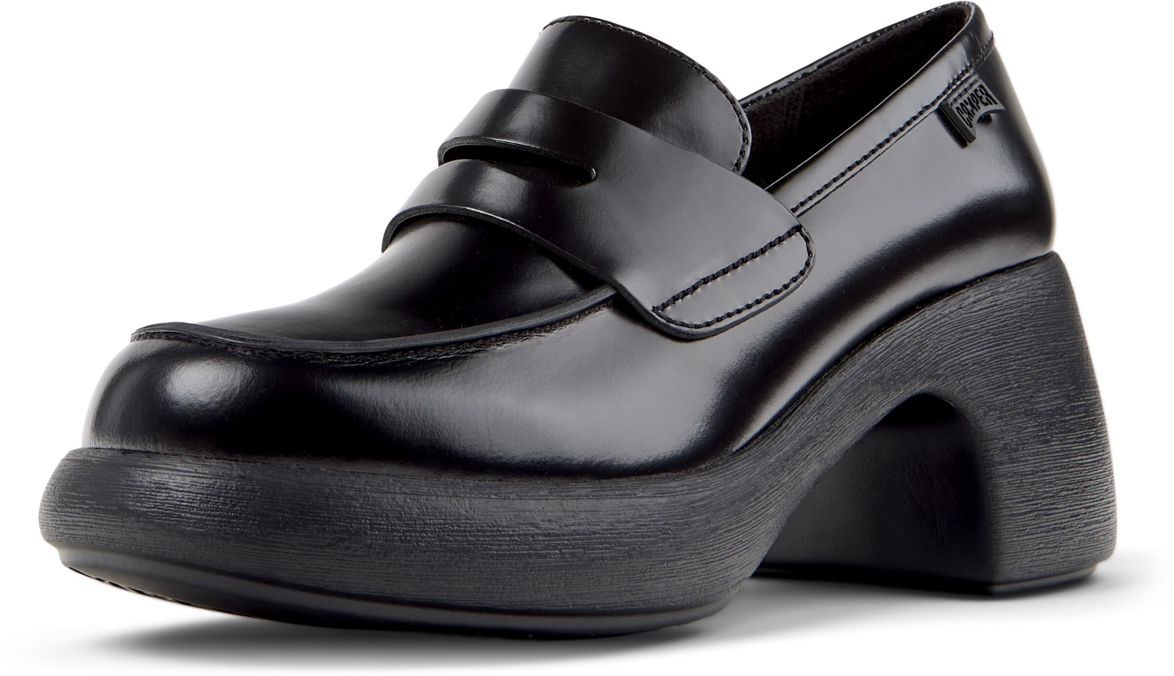 Slipper 'Thelma II' di CAMPER in nero: frontale