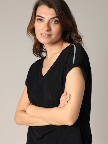 T-shirt 'Kriva' Deeluxe en noir