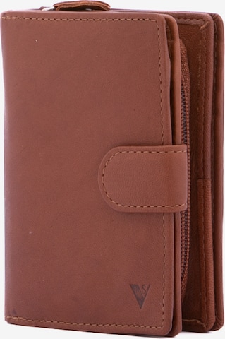 Porte-monnaies Sergio Valentini en marron : devant