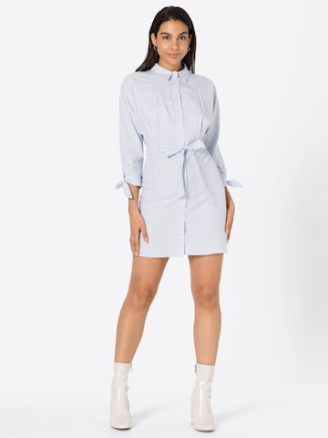 Robe-chemise 'Karly' NAF NAF en bleu