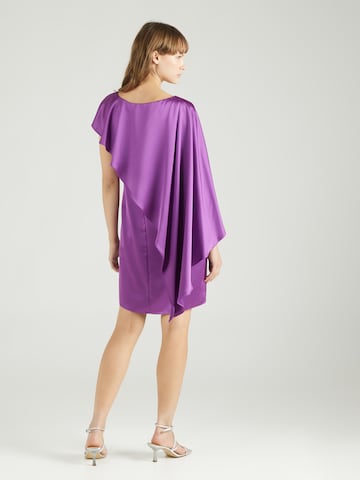 Lauren Ralph Lauren Kokteilové šaty - fialová