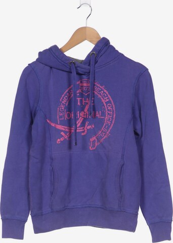 SANSIBAR Sweatshirt & Zip-Up Hoodie in M in Purple: front