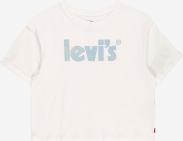 Levi's Kids Shirt 'MEET & GREET' in White: front