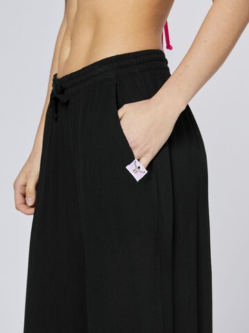 CHIEMSEE Loose fit Pants in Black