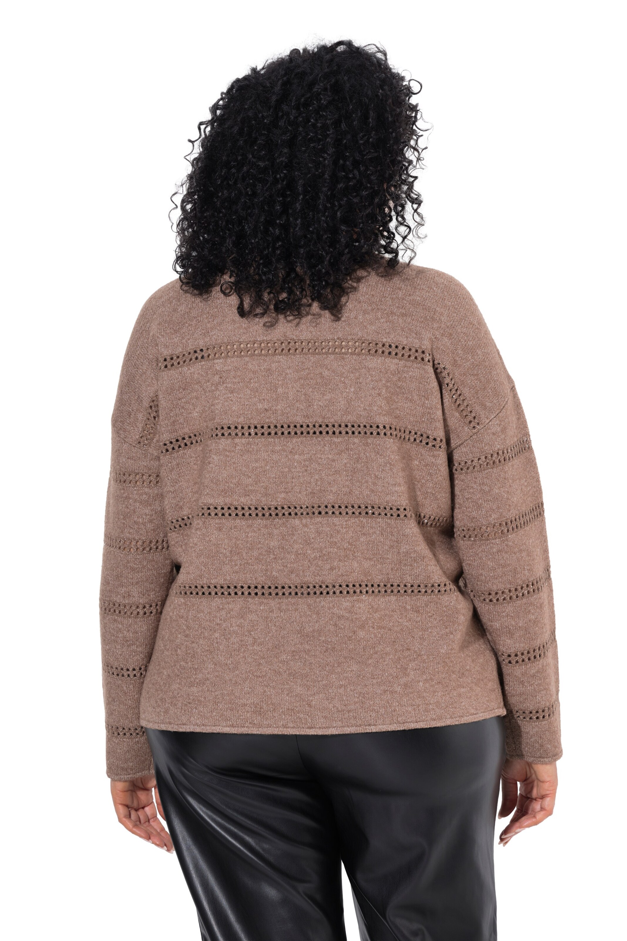 Ulla Popken Sweater in Brown