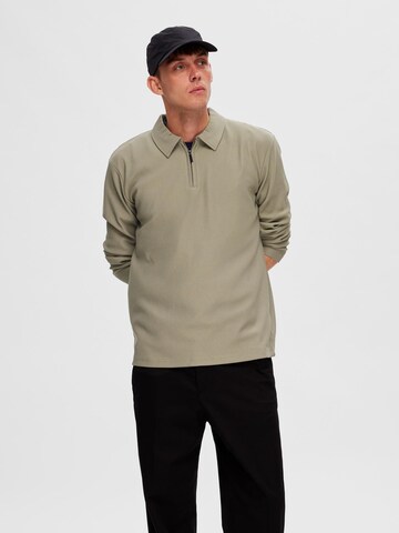 SELECTED HOMME Shirt in Green