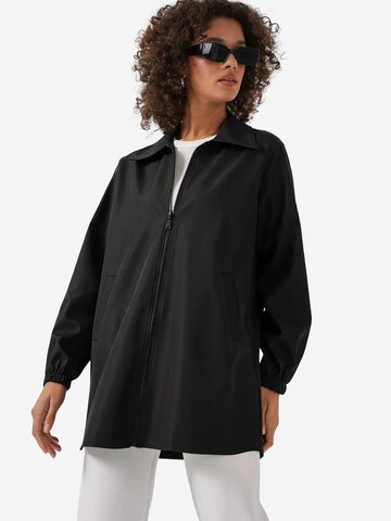 Veste mi-saison Bigdart en noir : devant