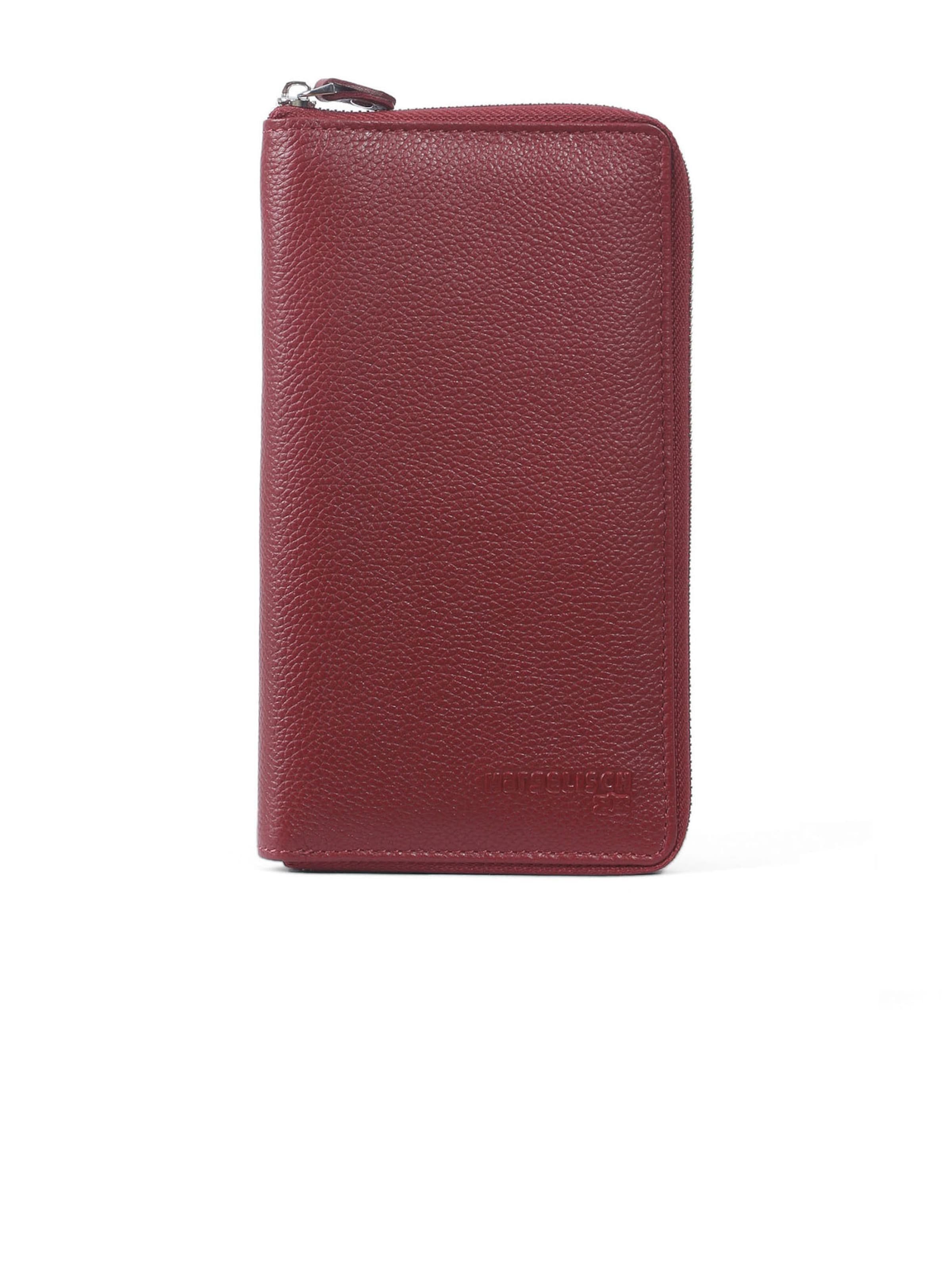 Porte-monnaies 'Kopenhagen  1' margelisch en rouge : devant