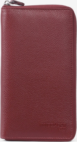 margelisch Wallet 'Kopenhagen 1' in Red: front