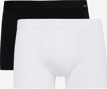 CALIDA Boxershorts 'Activity Cotton' in Schwarz: Vorderseite