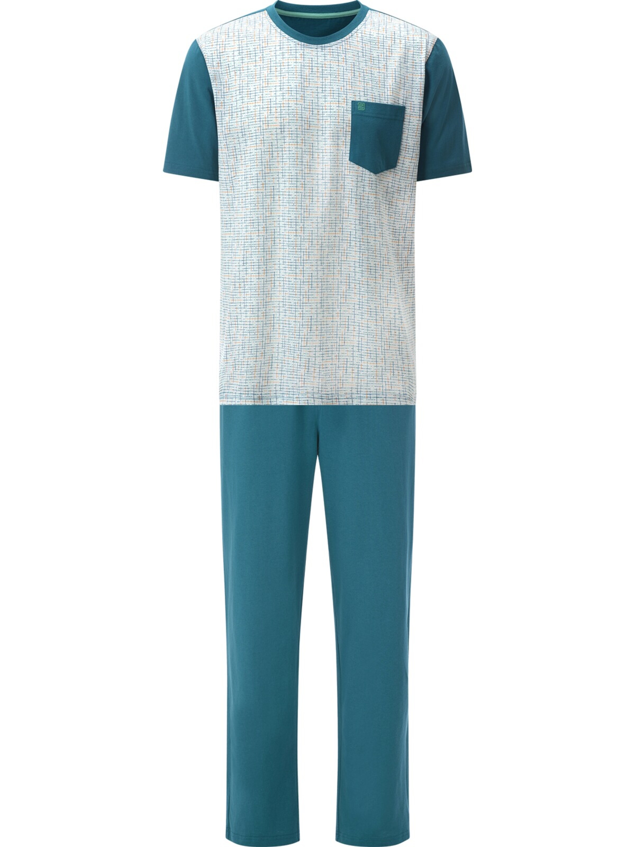 BABISTA Long Pajamas 'Raldor' in Green: front