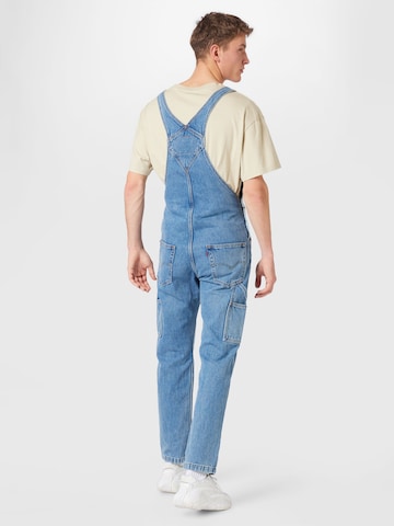 LEVI'S ® Loosefit Tuinbroek jeans 'RT Overall' in Blauw