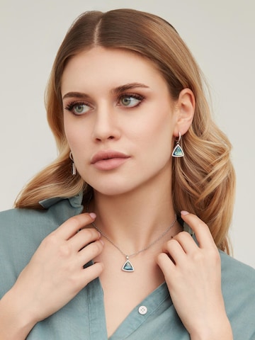 Boucles d'oreilles 'Rita' U.S. POLO ASSN. en noir : devant