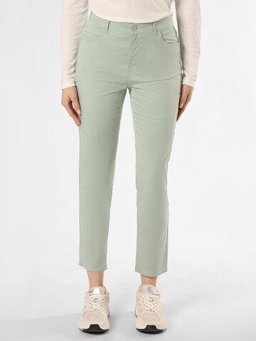 regular Pantaloni chino di BRAX in verde: frontale