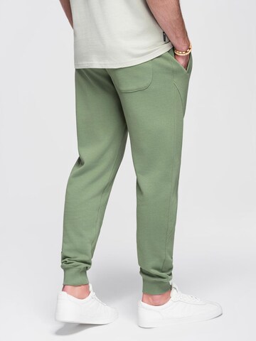 Ombre Tapered Trousers in Green