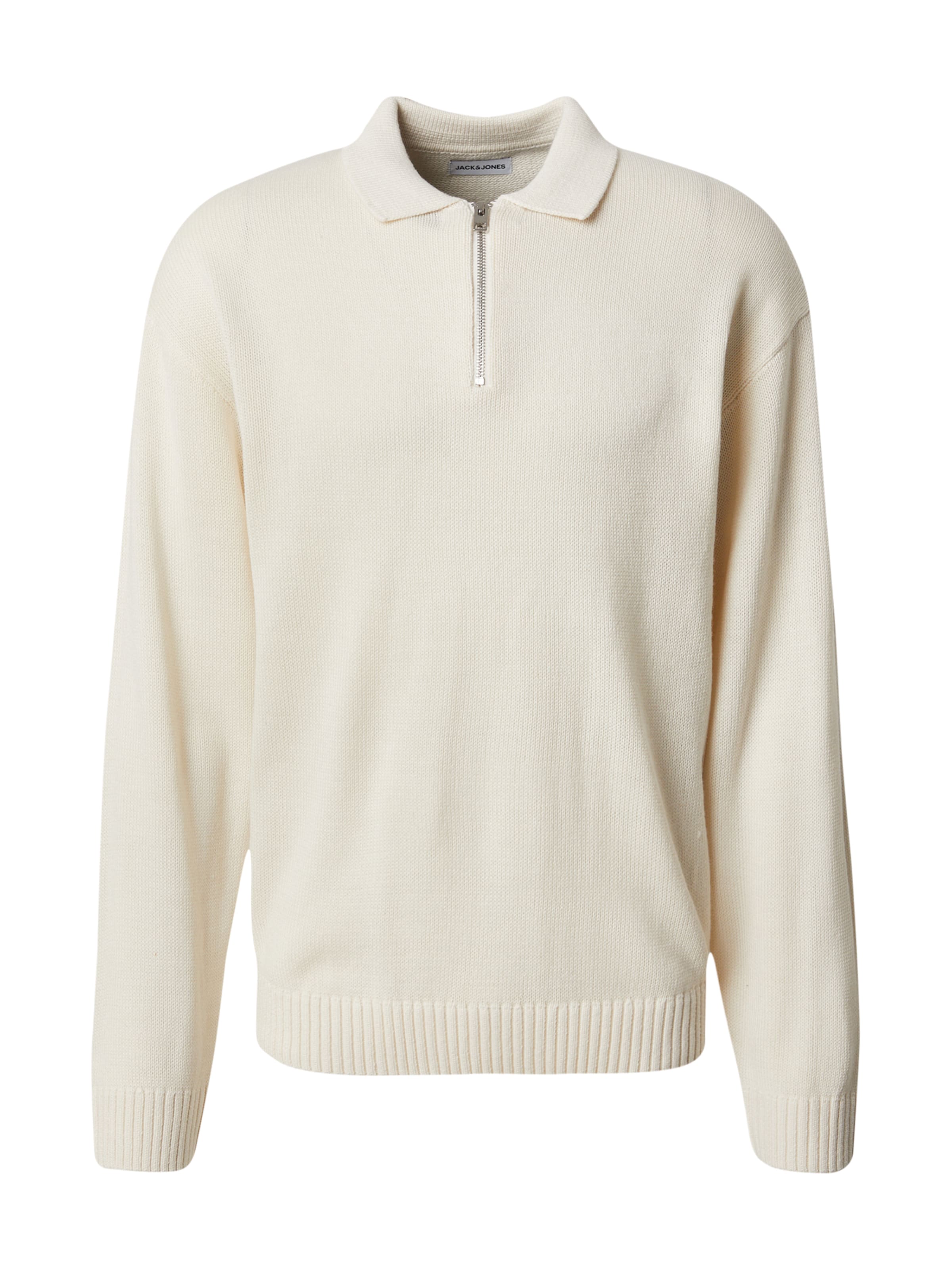JACK & JONES Sweater 'JJEURBAN' in Cream, Item view