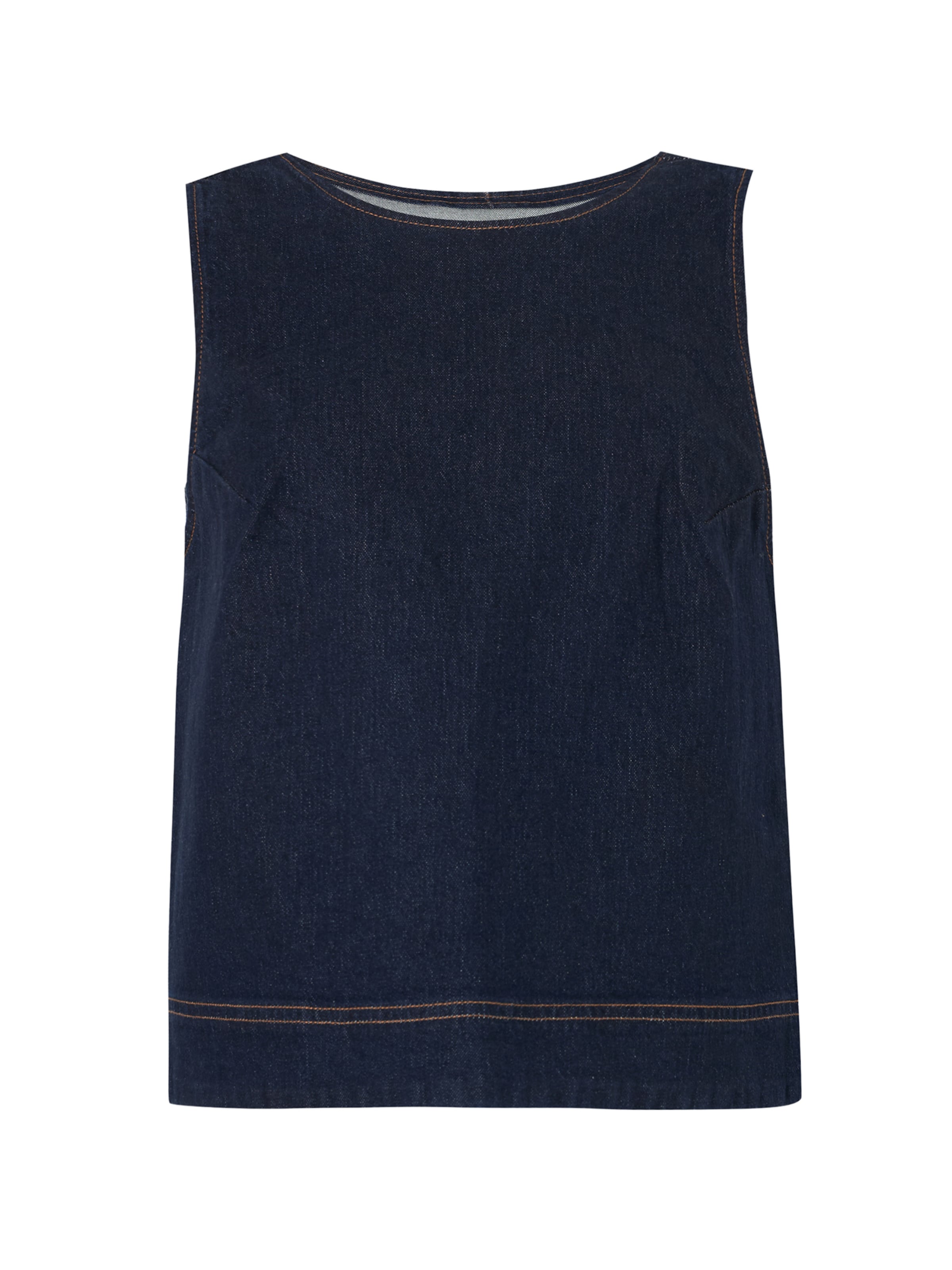 Abercrombie & Fitch Top - Modrá: predná strana