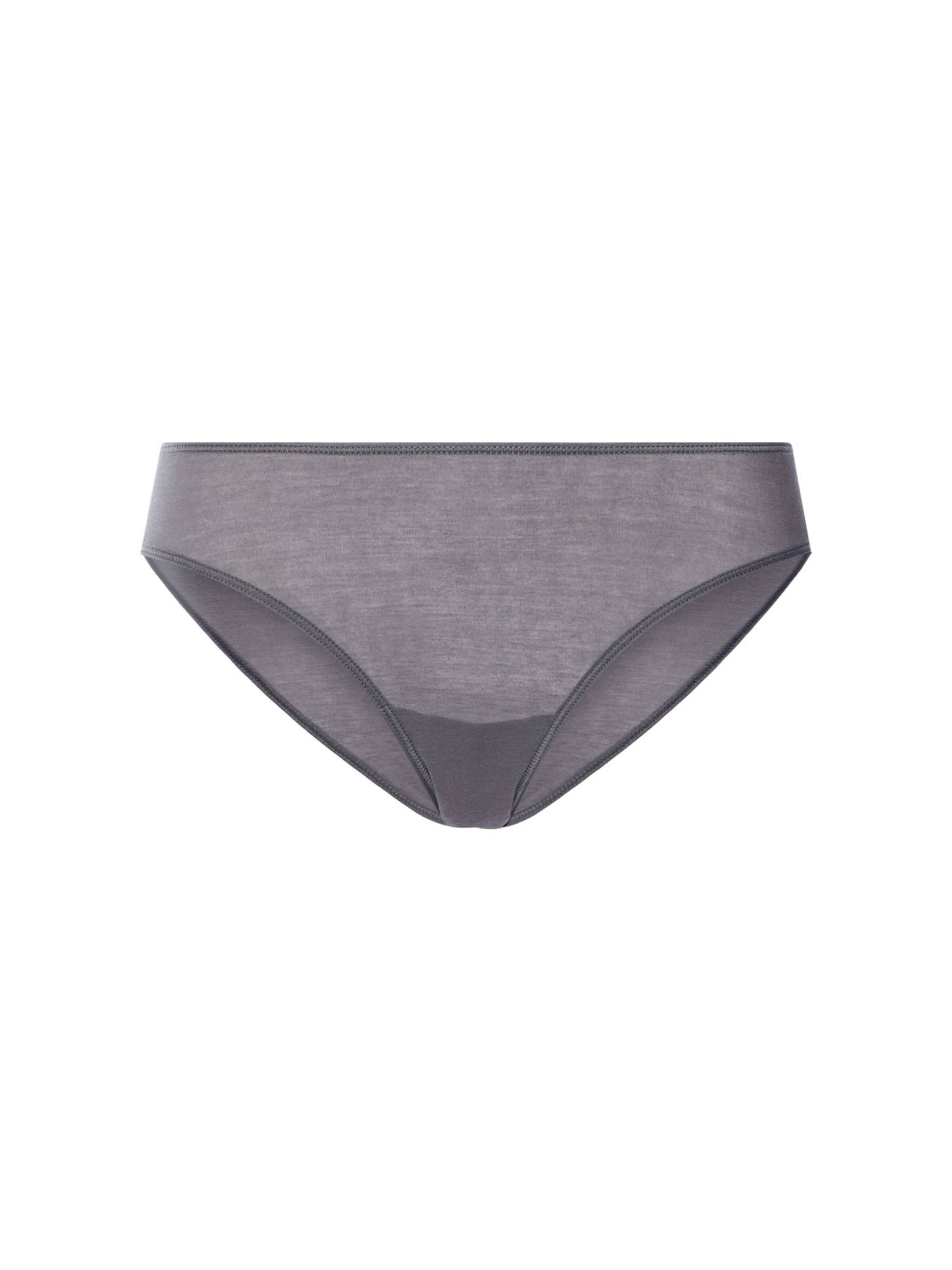 Hanro Panty ' Ultralight ' in Grey: front