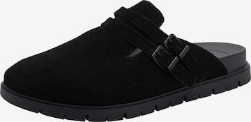 Tamaris Pantolette in Schwarz: Vorderseite