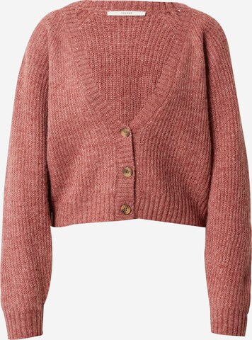 Cardigan ESPRIT en rose : devant