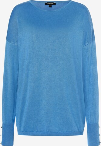 Pullover di MORE & MORE in blu: frontale