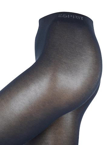 ESPRIT Slim fit Leggings 'Cotton Capri' in Blue