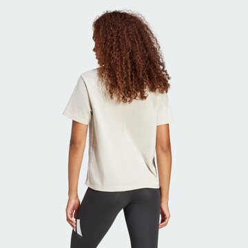 ADIDAS SPORTSWEAR Функциональная футболка 'Essentials' в Бежевый