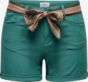 ONLY - Pantalón 'CLAUDIA' en verde: frente