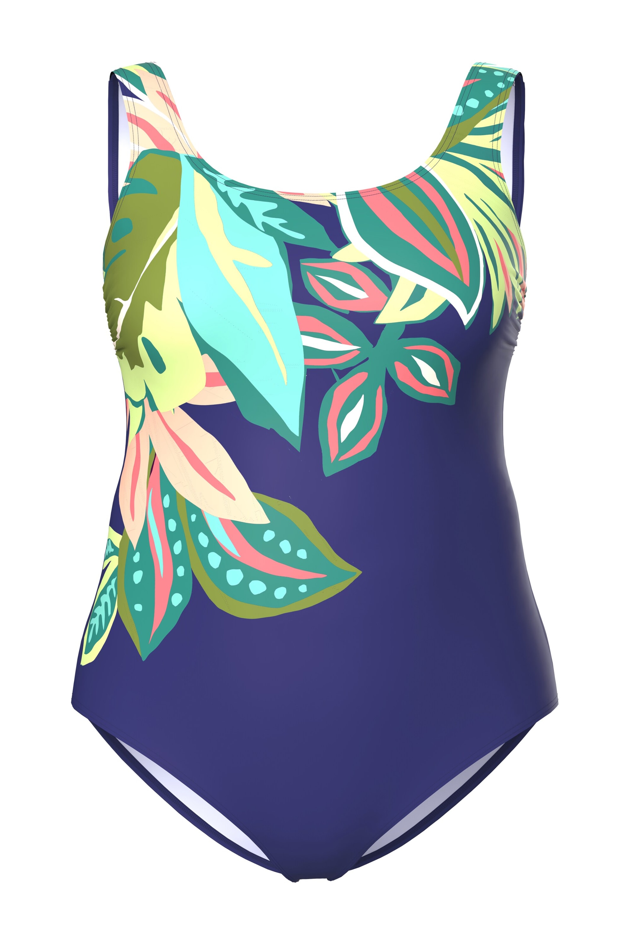 Maillot de bain Ulla Popken en bleu : devant