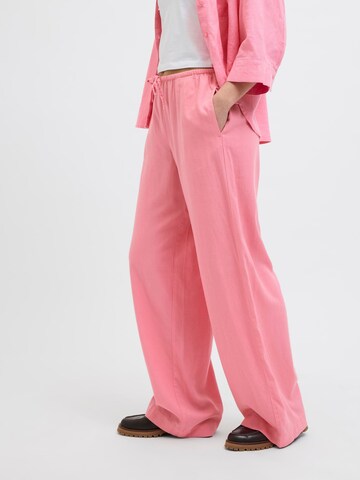 JJXX Wide leg Byxa 'JXBreeze Flora Summer' i rosa
