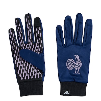 ADIDAS PERFORMANCE Gants de sport 'Frankreich Feldspieler' en bleu foncé / violet clair / noir, Vue avec produit