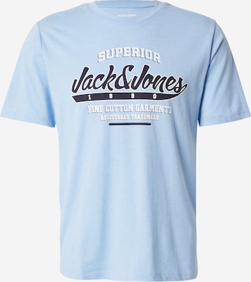 JACK & JONES T-Shirt in Blau: Vorderseite