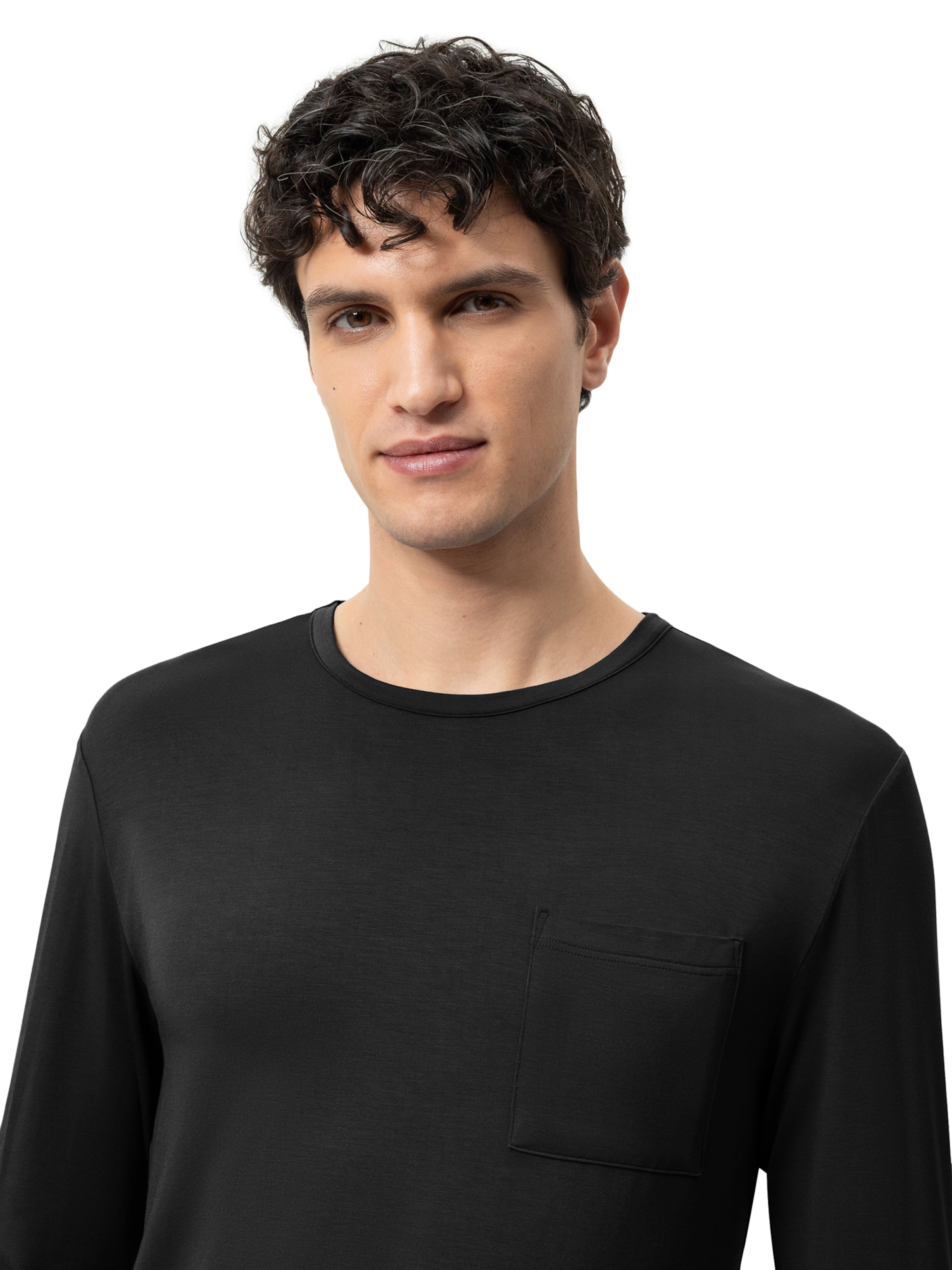 Mey Shirt 'Jefferson' in Zwart