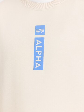 ALPHA INDUSTRIES Свитшот в Бежевый
