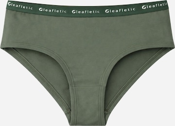 LEAFLETIC Panty in Green: front