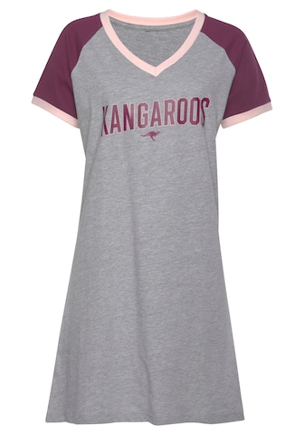 KangaROOS Nightgown in Grey: front