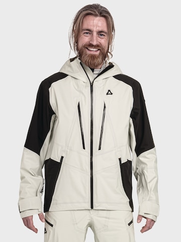 Schöffel Outdoorjacke 'Shell Jk Style Lufeld MNS' in Schwarz: Vorderseite