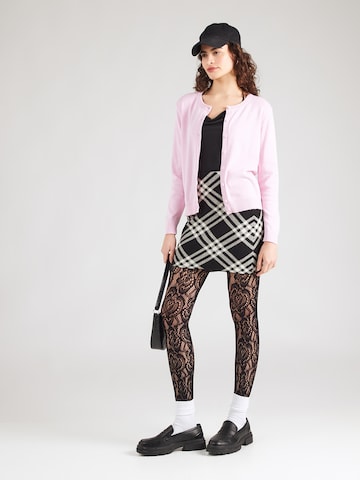 Geacă tricotată de la UNITED COLORS OF BENETTON pe roz