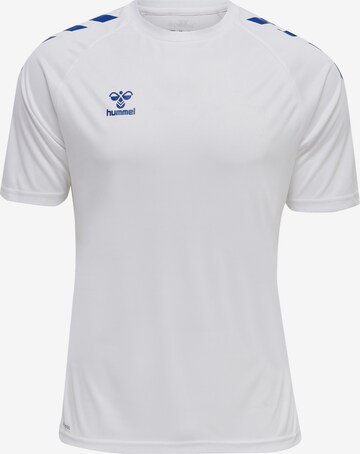 T-Shirt fonctionnel Hummel en blanc : devant