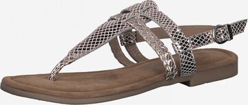 MARCO TOZZI Sandal i guld: framsida