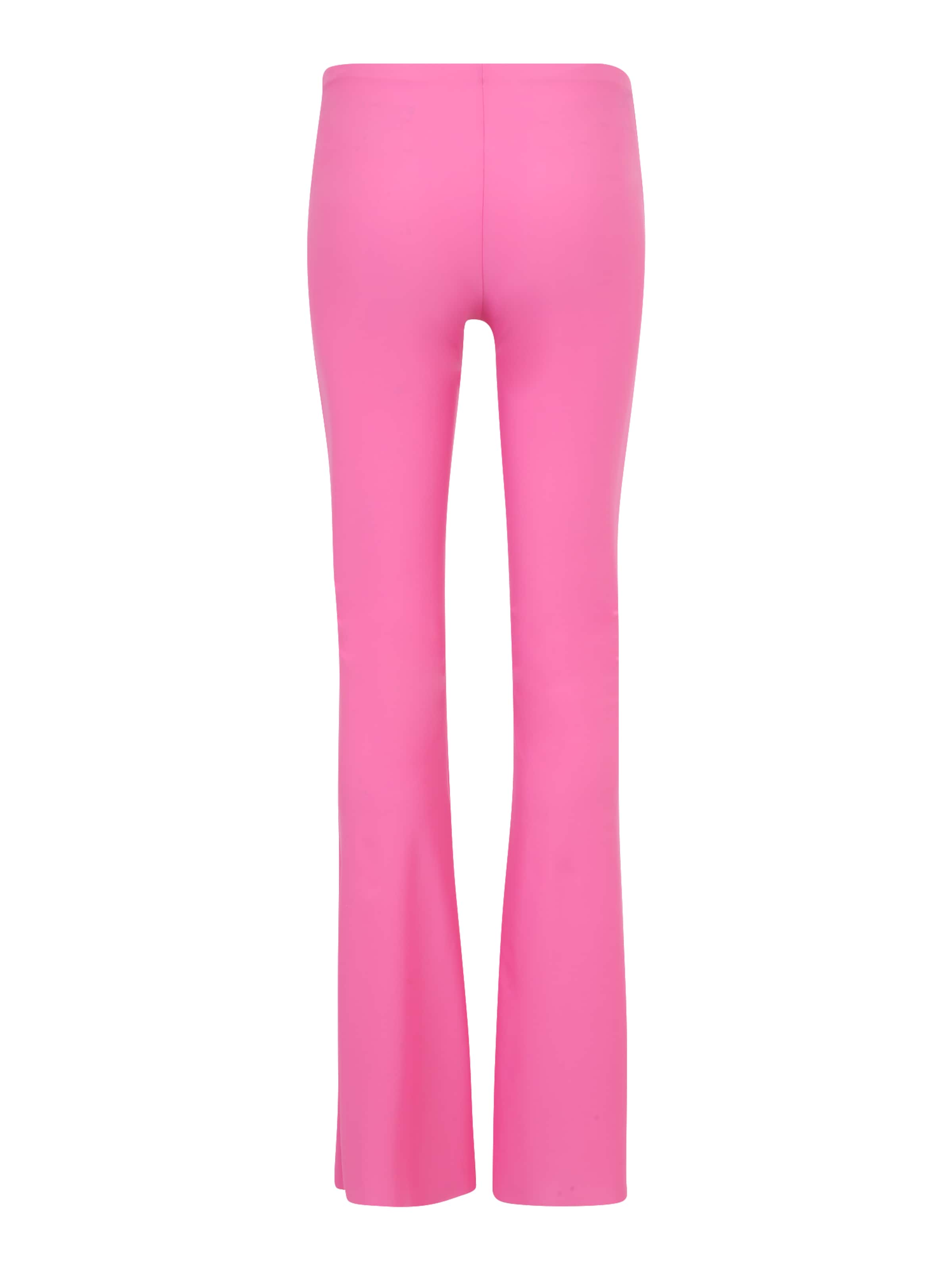 ABOUT YOU REBIRTH STUDIOS Flared Trousers 'LIVIA' in Pink