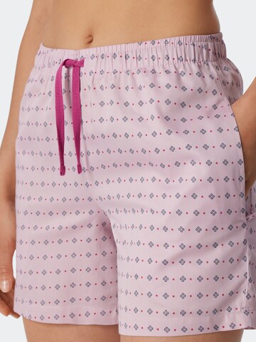 SCHIESSER Pyjama 'Selected Premium Inspiration' in Pink