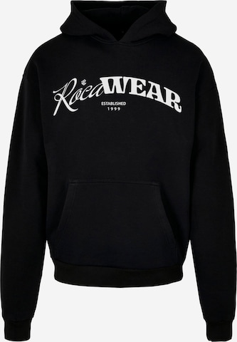 ROCAWEAR Sweatshirt in Schwarz: Vorderseite